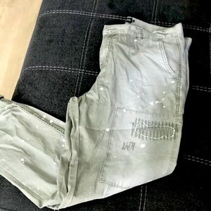 Slouch tapered Chino pants